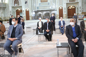 تجدید میثاق رئیس و نمایندگان مجلس شورای اسلامی با آرمان‌های امام خمینی(س)