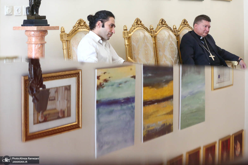 دیدار حجت الاسلام و المسلمین دکتر محمد مقدم با سفیر واتیکان