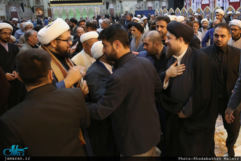 مراسم عزاداری شهادت امام سجاد(ع)  در حرم مطهر امام خمینی (س)