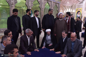 مراسم تحلیف قضات جدید الورود در حرم مطهر امام خمینی (س)