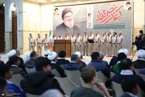 مراسم چهلم شهید سیدحسن نصرالله و سرلشکر نیلفروشان در حرم امام خمینی (س)