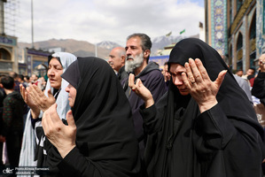 مراسم تحويل سال در آستان حضرت امام زاده صالح (ع)