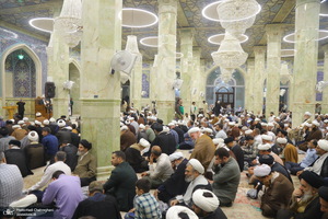 مراسم دومین سالگرد ارتحال آیت الله العظمی محفوظی (ره) در قم