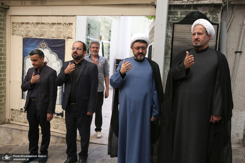 مراسم عزاداری کارکنان موسسه تنظیم ونشر آثار امام خمینی (س) به مناسبت دهه اول محرم