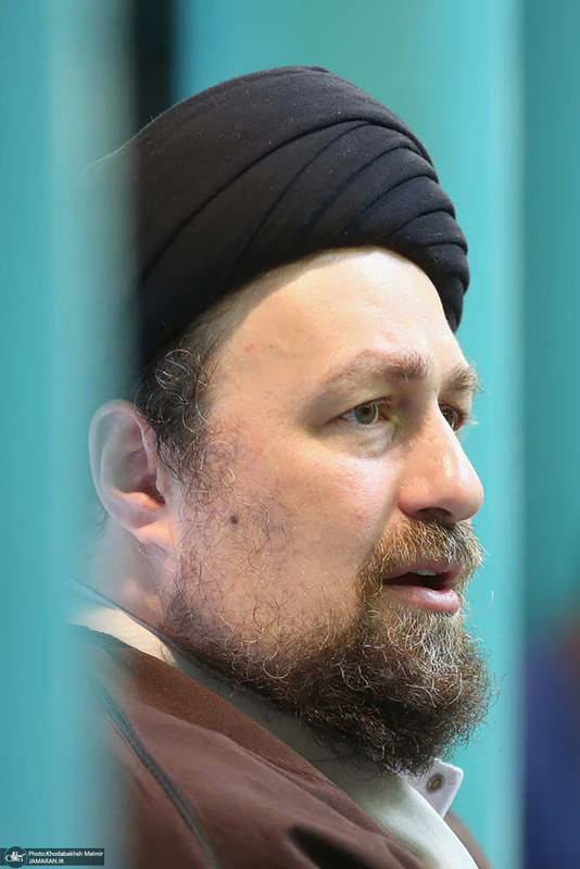 دیدار مدیران، کارکنان و جوانان جمعیت هلال احمر با سید حسن خمینی