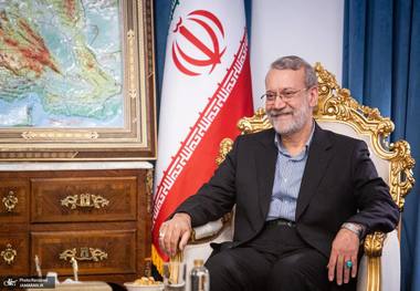 طعنه لاریجانی به دخالت‌های غربی‌ها با شعر سعدی! + فیلم