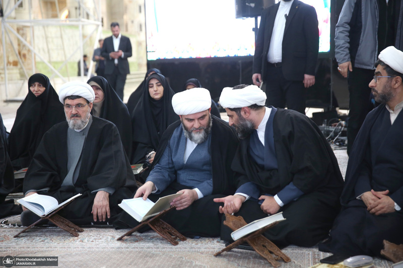 آیین افتتاحیه مرکز فعالیت‌های قرآنی در حرم مطهر حضرت امام خمینی (س)