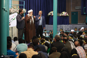 مراسم بزرگداشت هفته بسیج در حسینیه جماران