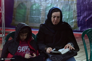 احیای شب بیست و یکم ماه رمضان در گلزار شهدای بهشت زهرا (س)