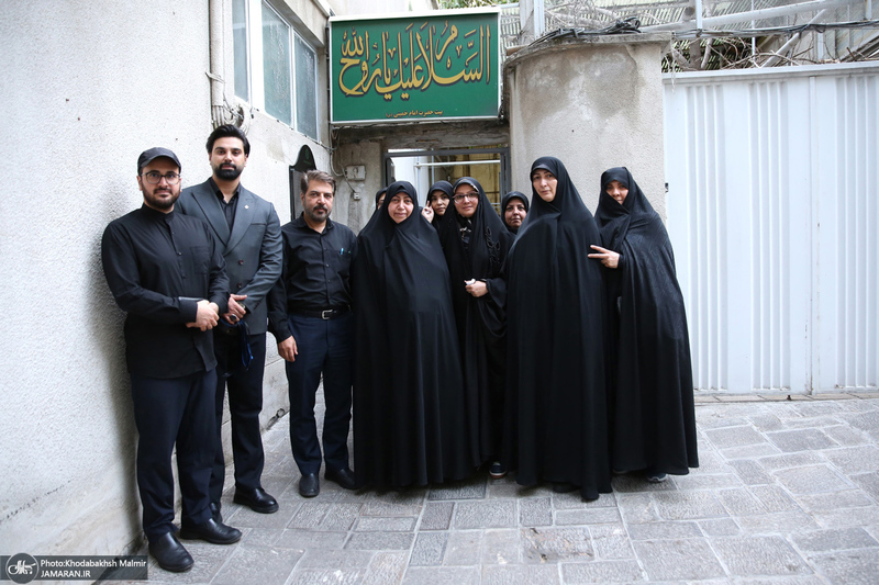 مراسم عزاداری هیئت «حسین جانم» در حسینیه جماران