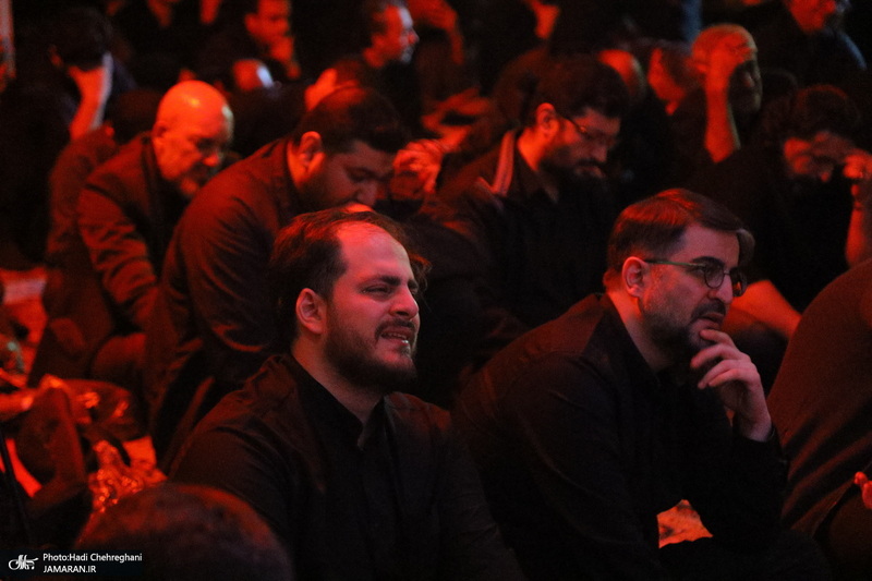 احیای شب بیست و یکم ماه رمضان در تکیه حاج سید حسن قم