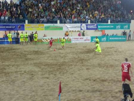 فوتبال ساحلی جهان  گلساپوش ایران، لوکوموتیو روسیه را مغلوب کرد