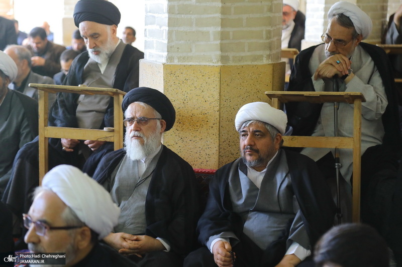 مراسم تشییع آیت الله موسوی تبریزی (ره)