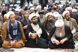 مراسم شب میلاد حضرت علی (ع) در حرم مطهر امام خمینی