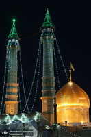 مراسم آغاز  سال 1401 در حرم کریمه اهل بیت (ع)‎