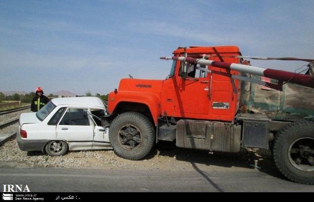 برخورد تریلی با دو پراید چهار مصدوم برجای گذاشت