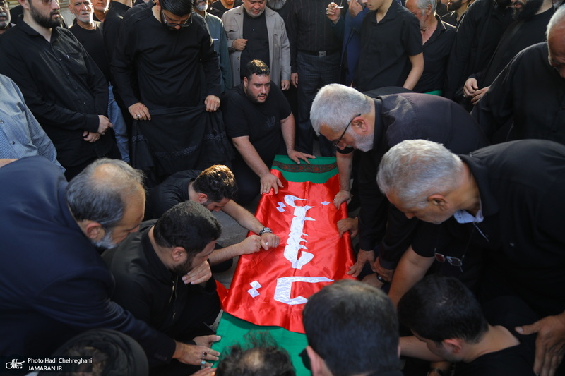 مراسم تشییع و ترحیم مرحومه سیده زهرا هاشمی شاهرودی‎