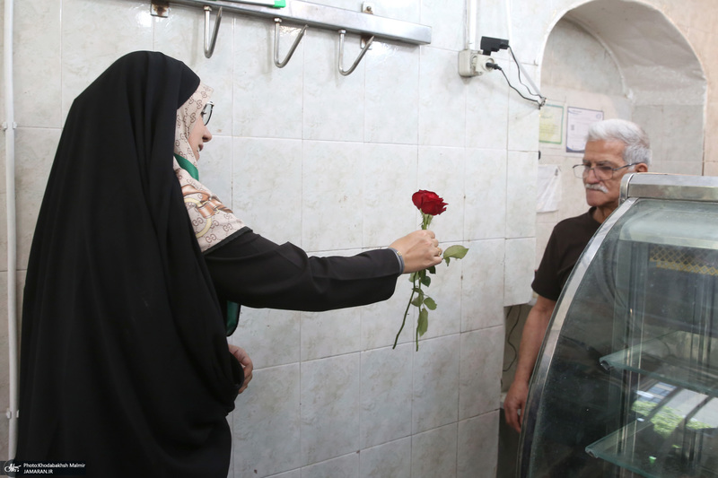 مراسم «کوچه آفتاب» در جماران - 2