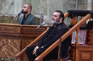 اولین شب عزاداری حضرت اباعبدالله الحسین (ع) در حرم امام خمینی
