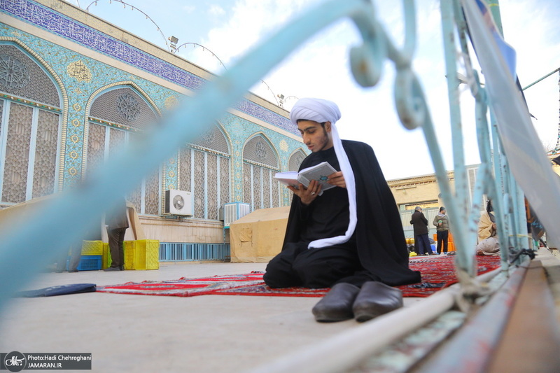 مراسم اعمال ام داوود در قم