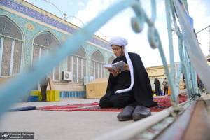 مراسم اعمال ام داوود در قم