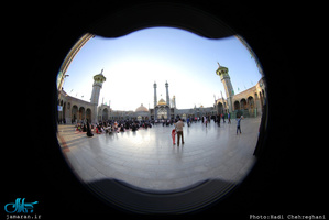 حال و هوای حرم مطهر حضرت معصومه(س) در ایام نوروز 