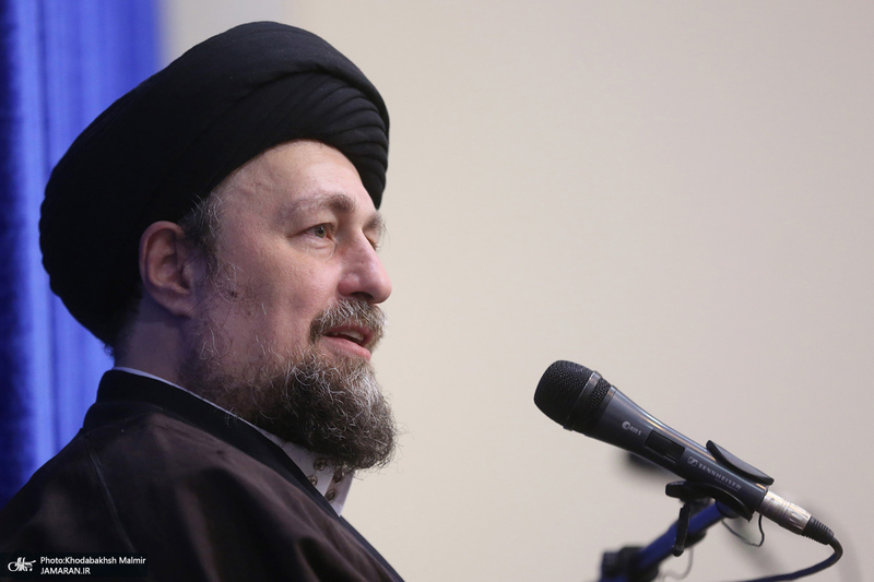 دیدار رئیس و مدیران بنیاد مستضعفان با سید حسن خمینی