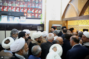 مراسم ختم همسر شهید آیت الله سید مصطفی خمینی (ره) -2