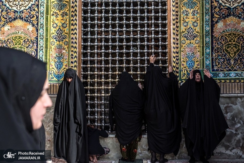 تشییع باشکوه شهیدان سردار قاسم سلیمانی و ابومهدی المهندس در کربلا و نجف