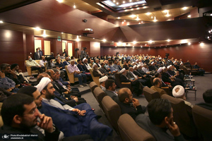 دیدار رئیس و کارکنان موسسه‎ تنظیم و نشر آثار امام خمینی با سید حسن خمینی