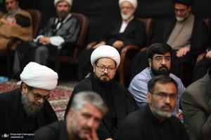 مراسم عزاداری ماه محرم در بیت مرحوم آیت الله العظمی هاشمی شاهرودی‎‎