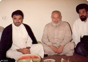 مرحوم آیت الله سید مهدی امام جمارانی به روایت تصویر