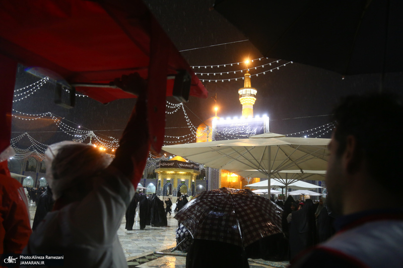 مراسم احیای شب بیست و یکم ماه رمضان در حرم مطهر امام رضا (ع)