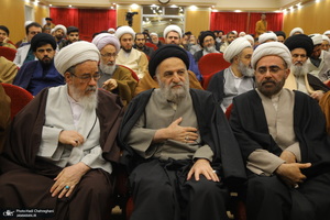 مراسم رونمایی از نرم افزار مجموعه آثار آیت الله العظمی صافی گلپایگانی (ره)