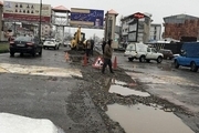 عملیات بهسازی  و ساخت  لاین کندرو در میدان جهاد رشت