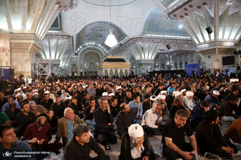 ..احیای شب بیست وسوم ماه مبارک رمضان در حرم مطهر امام خمینی(س)