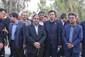 مراسم تشییع و خاکسپاری حاجیه خانم خدیجه خاتمی