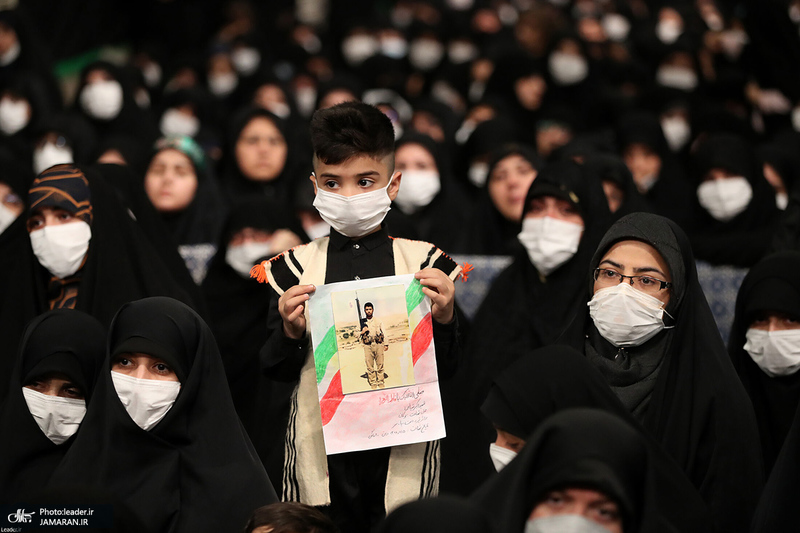 مراسم عزاداری شام شهادت حضرت فاطمه‌ زهرا (س) در حسینیه امام خمینی