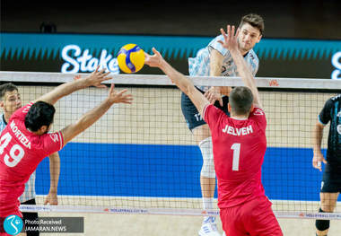 گزارش تصویری بازی ایران و آرژانتین در لیگ ملت های والیبال 2023