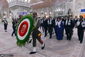 تجدید میثاق دانشجویان و فرماندهان دانشگاه افسری و تربیت پلیس امام حسن مجتبی (ع) با آرمان های امام خمینی (س)