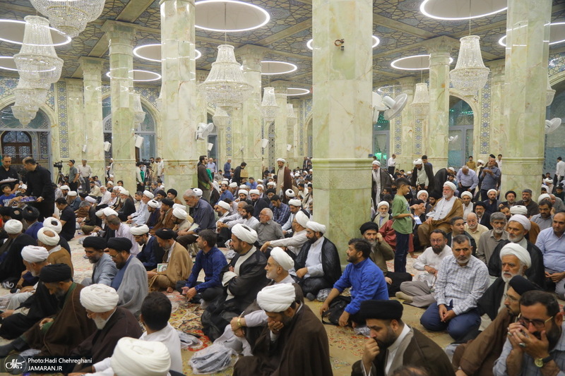 مراسم دومین سالگرد ارتحال آیت الله العظمی محفوظی (ره) در قم