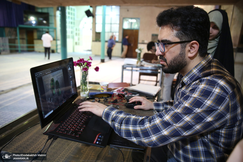 بازدید سیدحسن خمینی از  کارگاه طراحی زندگی سیاسی و عرفانی امام خمینی (ره) در حسینیه جماران