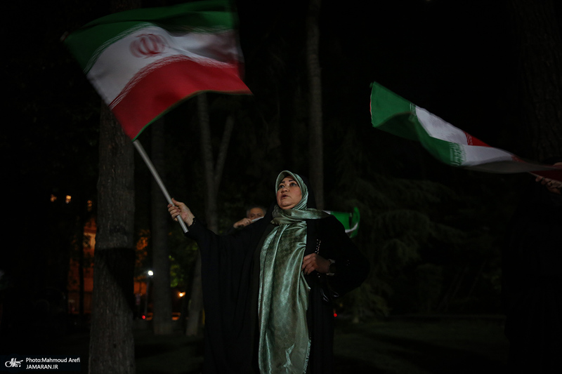 کارزار محاکمه عوامل آمریکایی - صهیونی در حمله به کودکان میناب در مقابل دفتر سازمان ملل