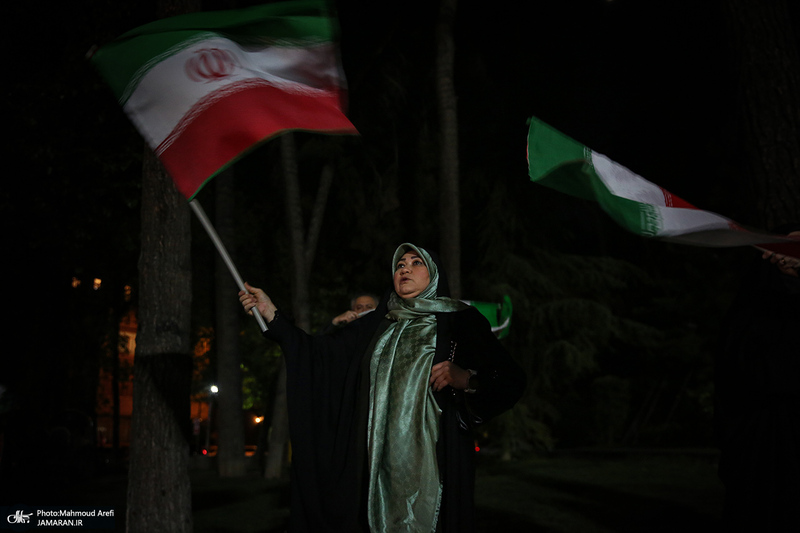 کارزار محاکمه عوامل آمریکایی - صهیونی در حمله به کودکان میناب در مقابل دفتر سازمان ملل