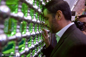 تجدید میثاق جهادگران قرارگاه سازندگی خاتم الانبیا با آرمان های حضرت امام خمینی(س)