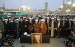 مراسم تشییع و خاکسپاری پیکر مرحوم آیت الله یزدی(ره)