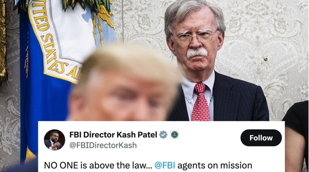 انتقام ترامپ از جان بولتون؟ یورش نیروهای اف‌بی‌آی به خانه مشاور امنیت ملی اسبق آمریکا + عکس