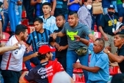 ویدیو| نزاع دسته جمعی هواداران در لیگ برزیل