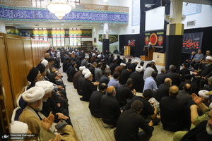 مراسم چهلمین روز درگذشت حاجیه خانم صدیقه بروجردی مادر شهید عیسی بروجردی