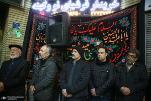 مراسم تشییع حاج حسن محققی